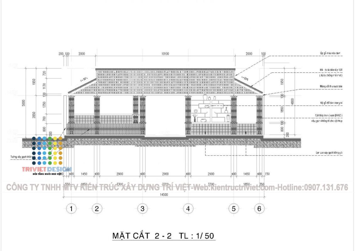 bản vẽ thiết kế quán cafe sân vườn đẹp
