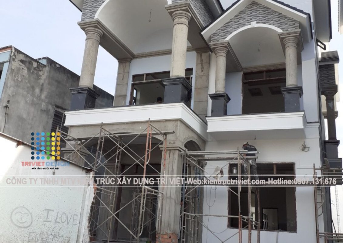 biệt thự nhà phố 2 tầng hiện đại