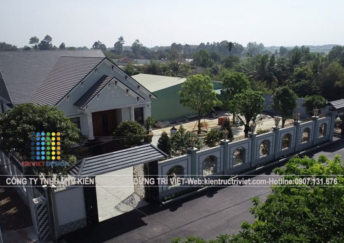 biệt thự sân vườn củ chi đẹp