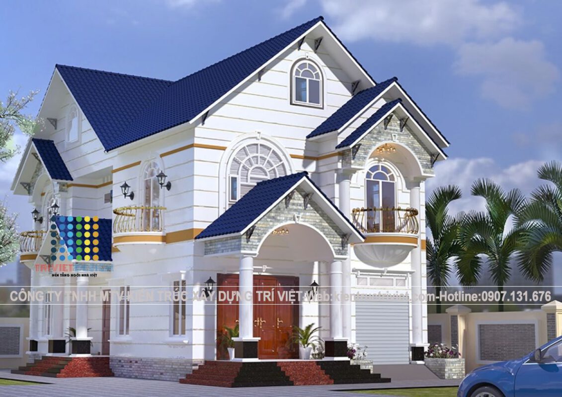 biệt thự vườn 01 trệt 02 lầu