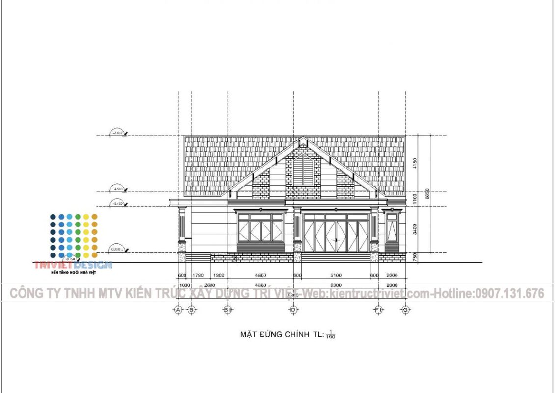 mẫu nhà biệt thự vườn trệt ở tây ninh