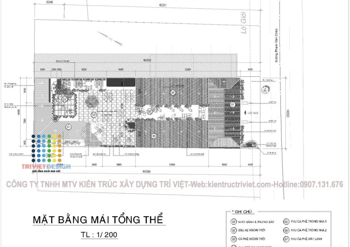 mẫu thiết kế cafe sân vườn 800m2 đẹp
