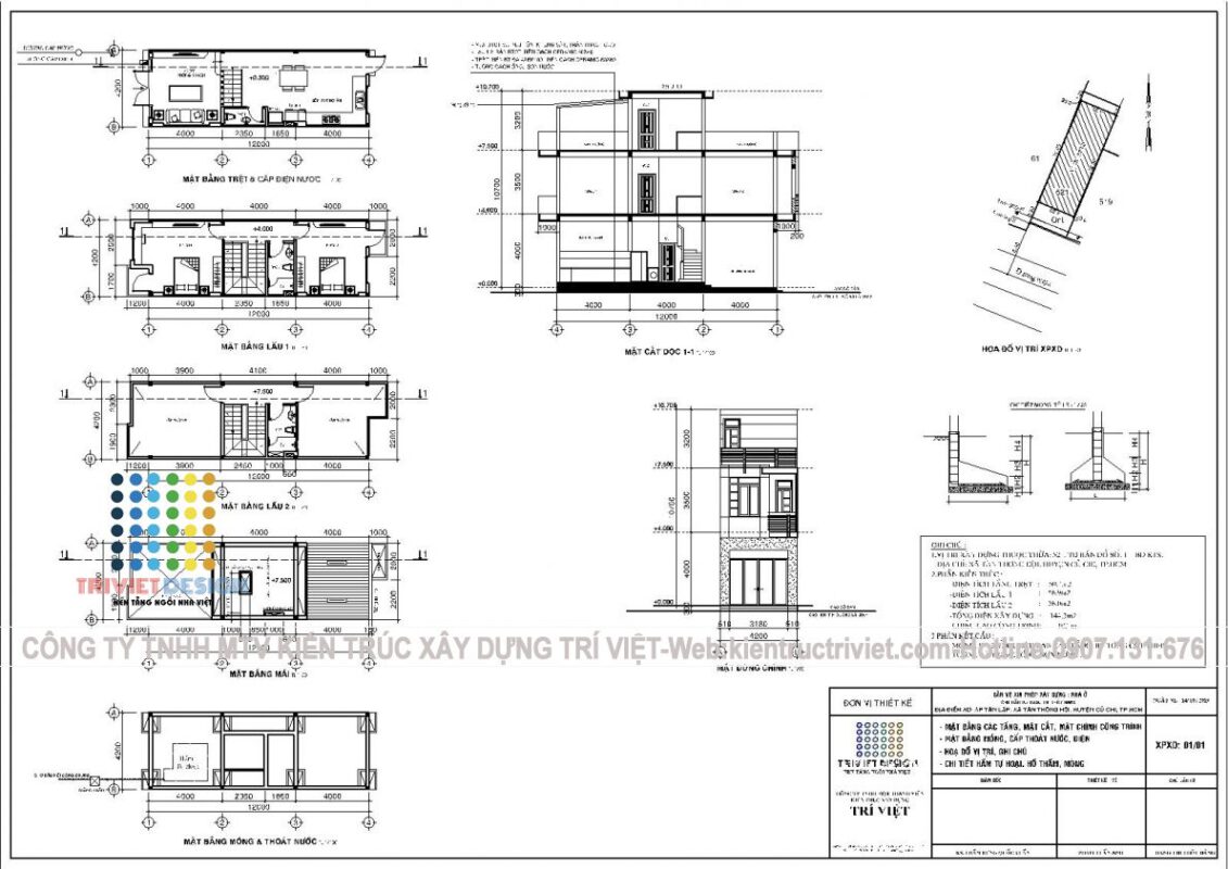 nhà phố 4x12m hiện đại