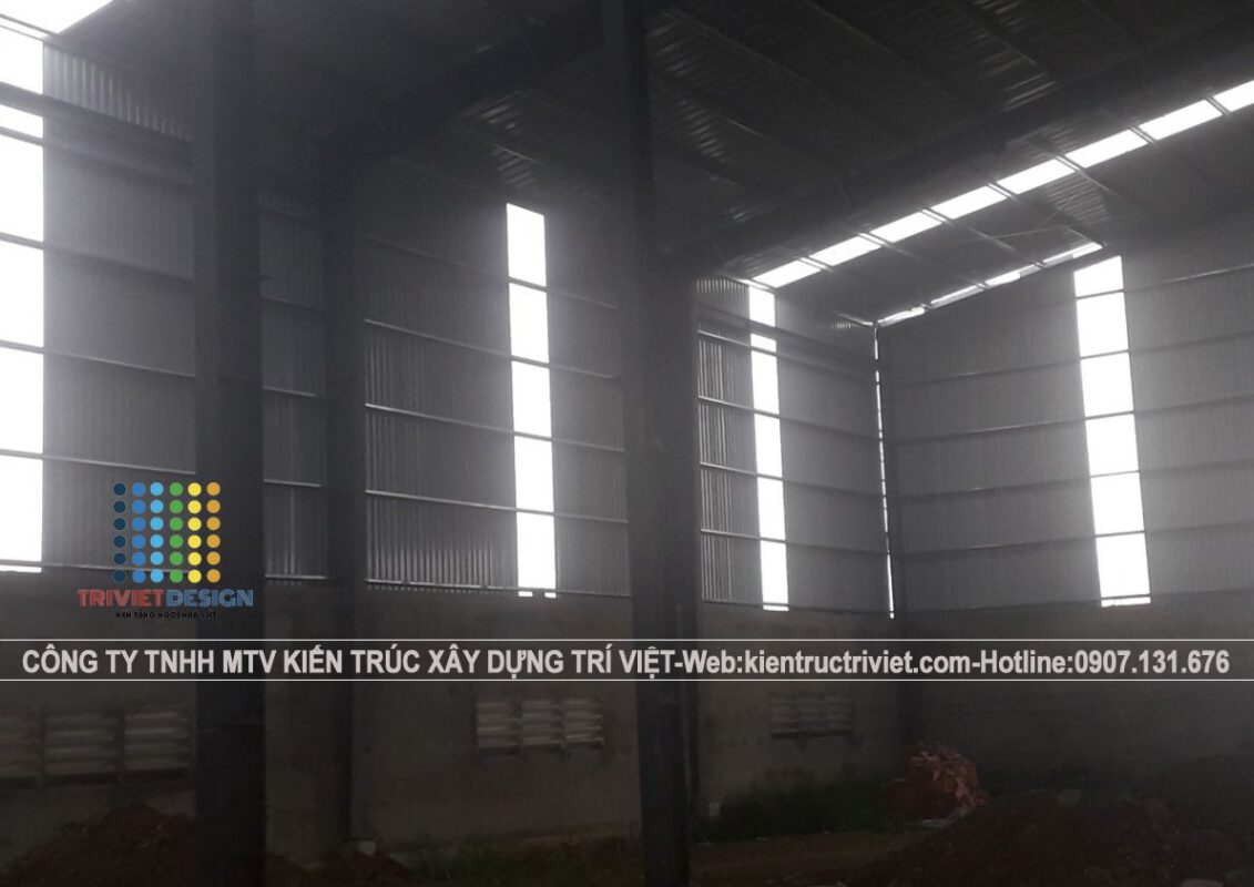 nhà xưởng cty cơ khí thiên phú khanh