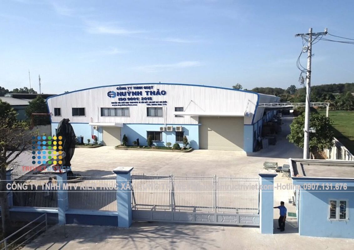 nhà xưởng cty quạt cn huỳnh thảo