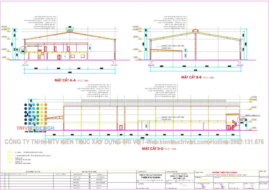 thiết kế nhà xưởng cơ khí thoáng rộng