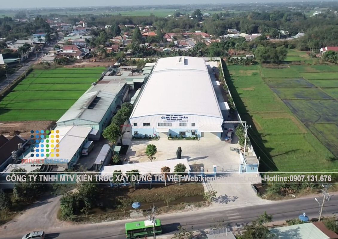 thiết kế nhà xưởng công nghiệp thoáng rộng