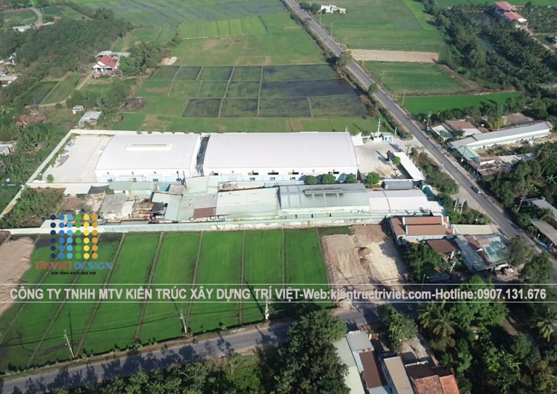 thiết kế nhà xưởng sản xuất hiện đại