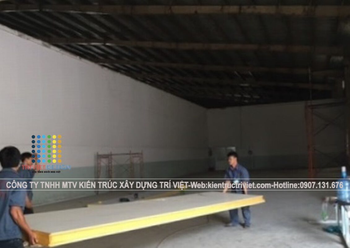 vẽ thiết kế kho dược rộng