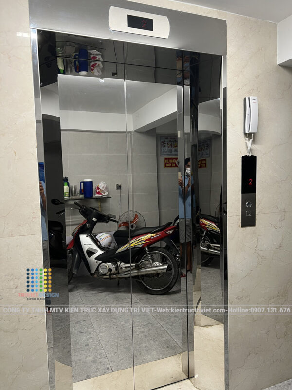 mẫu nhà mặt phố kết hợp phòng nha hiện đại