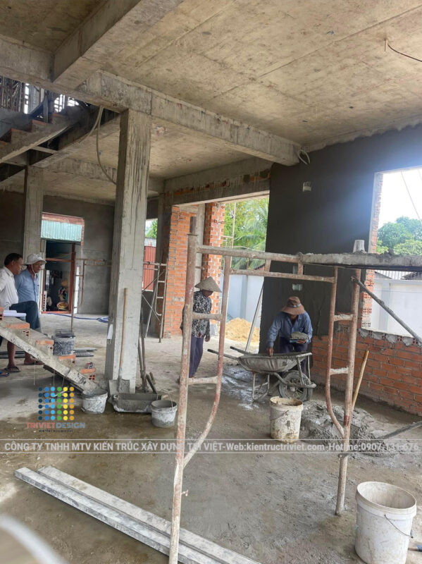 nhà biệt thự 3 tầng phong cách tân cổ điển