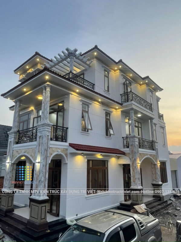 nhà biệt thự tân cổ điển