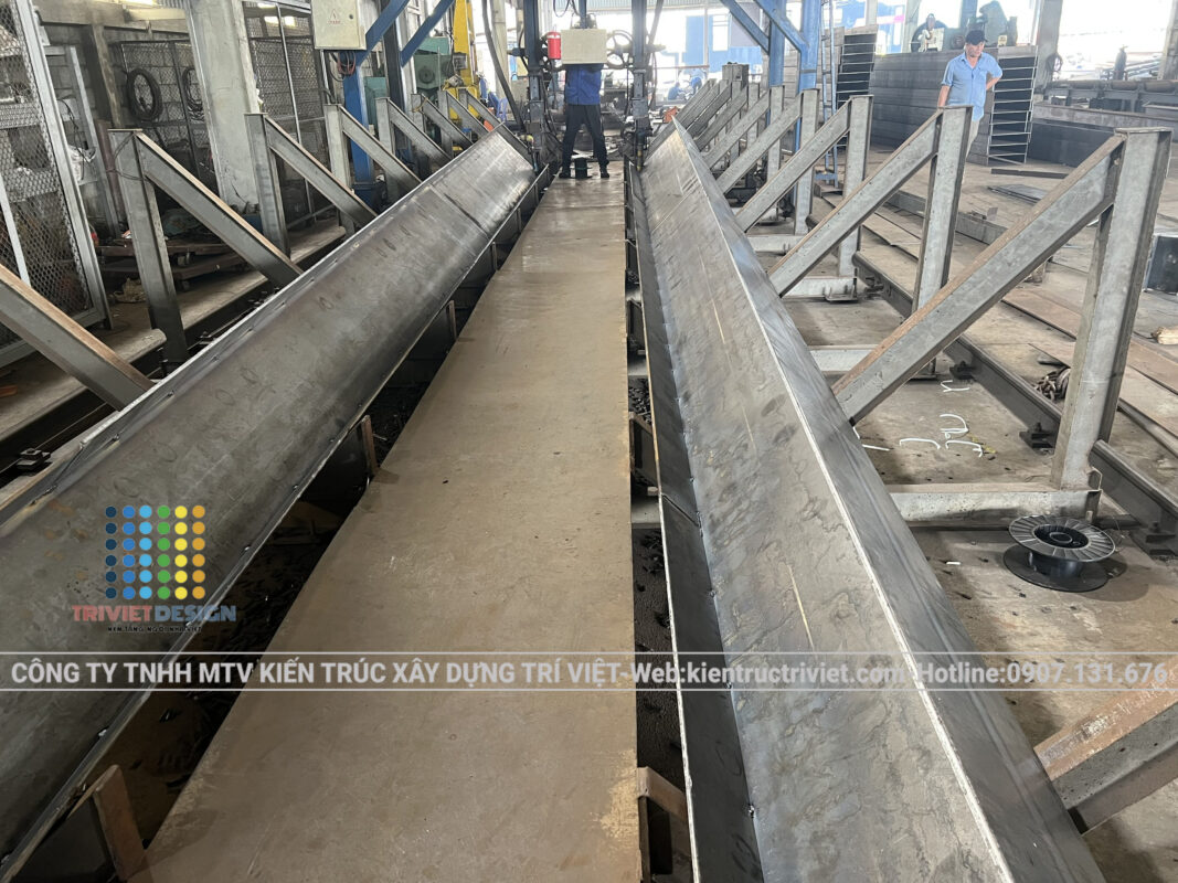 nhà xưởng công ty quạt hiện đại