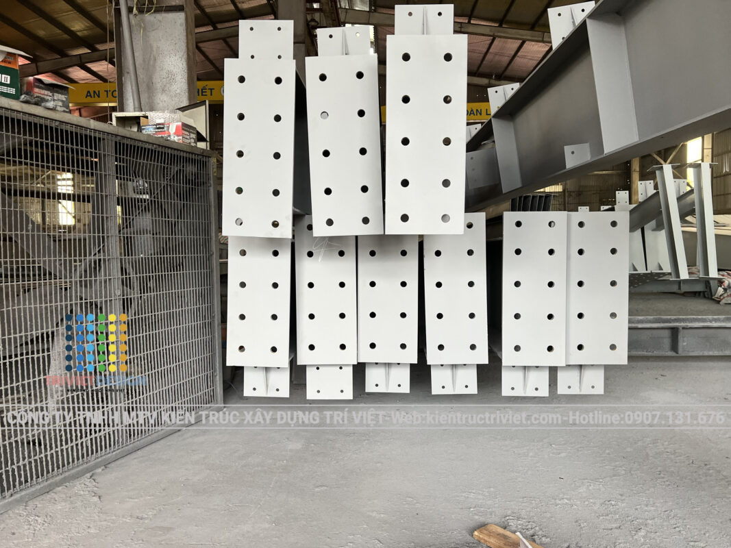 nhà xưởng cty quạt rộng hiện đại