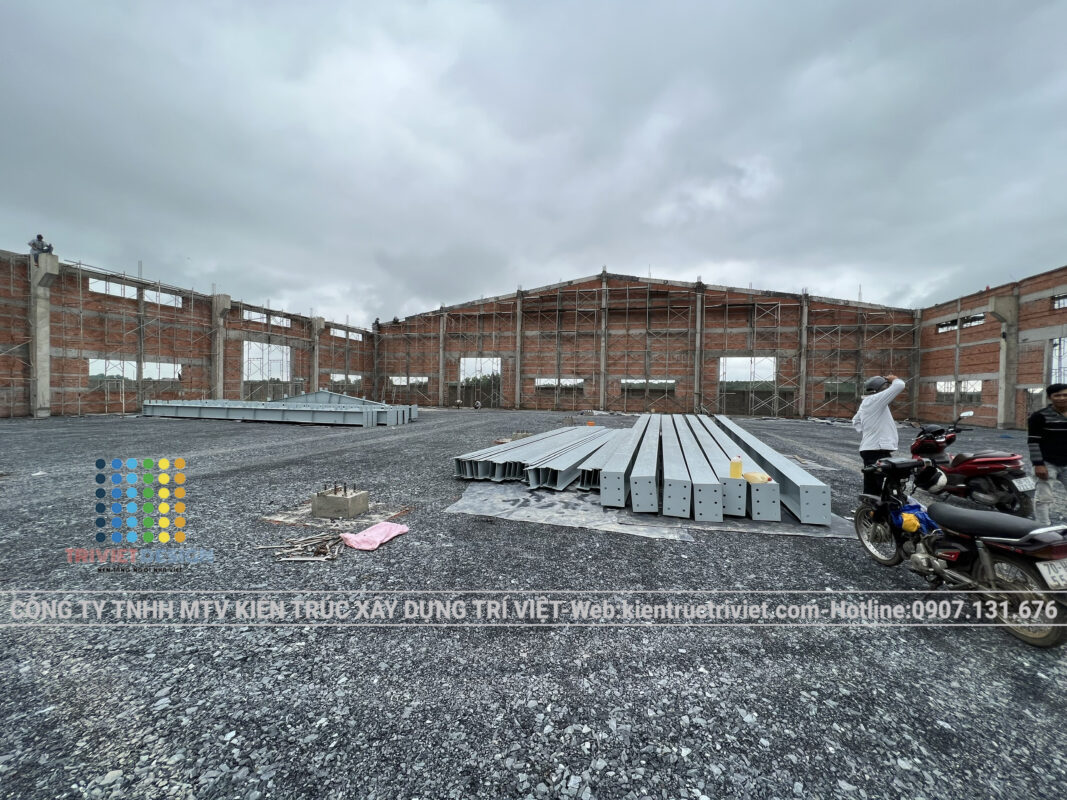 nhà xưởng hiện đại của công ty quạt