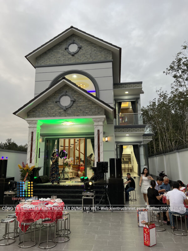 thiết kế biệt thự đẹp mái thái 180m2