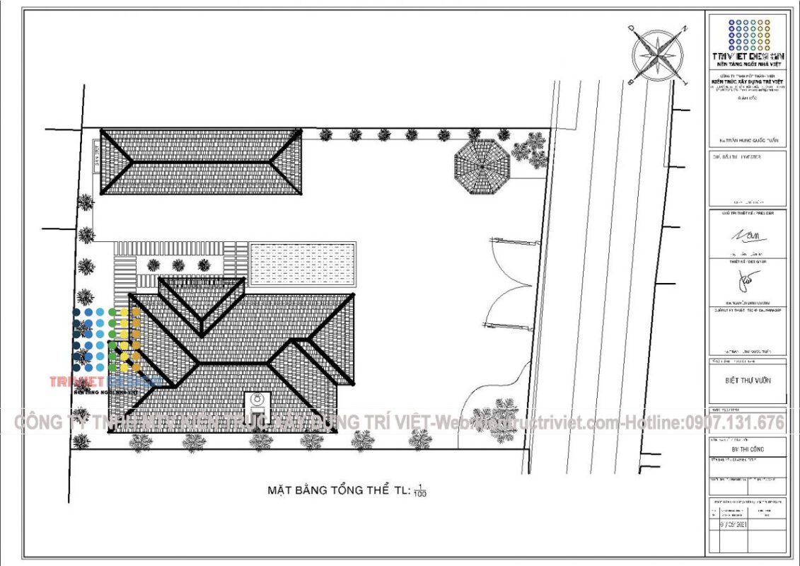 thiết kế biệt thự sân vườn và hồ bơi đẹp nhất
