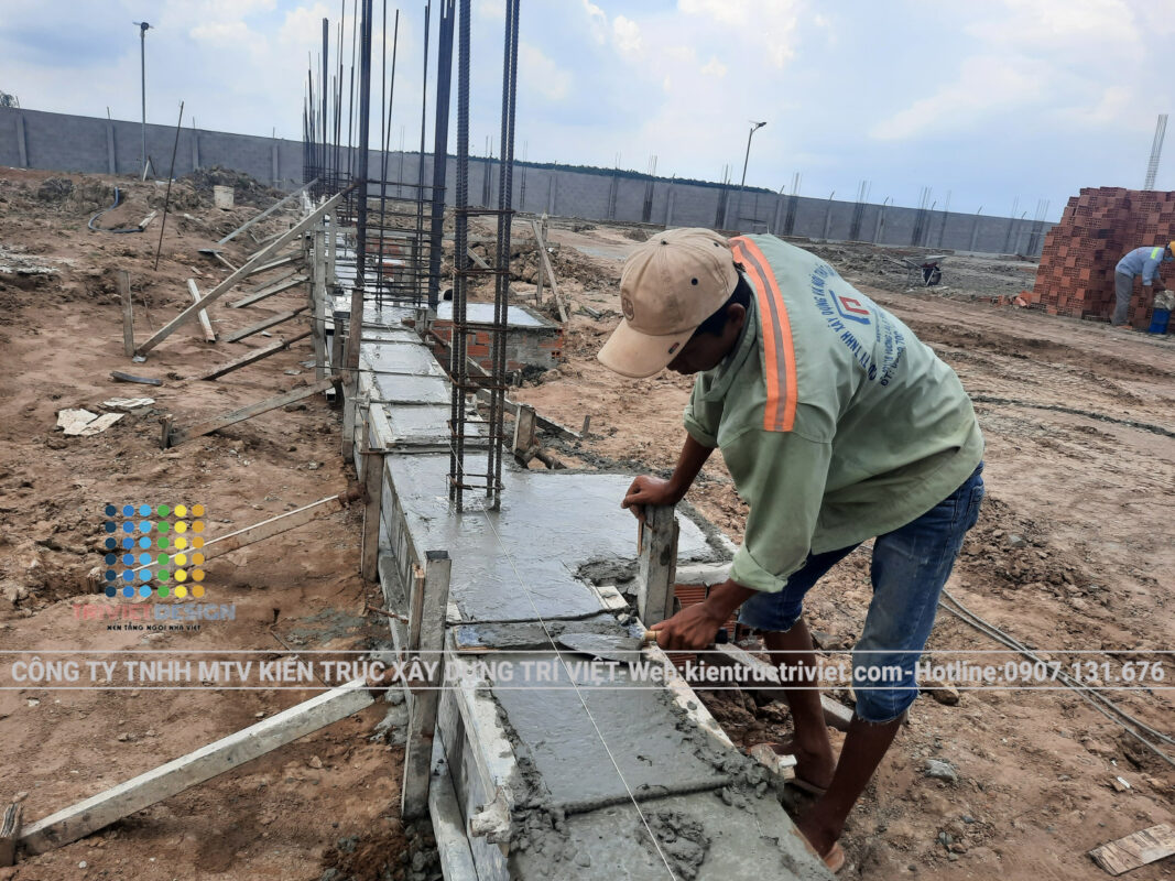 xây dựng nhà xưởng công ty mới đẹp