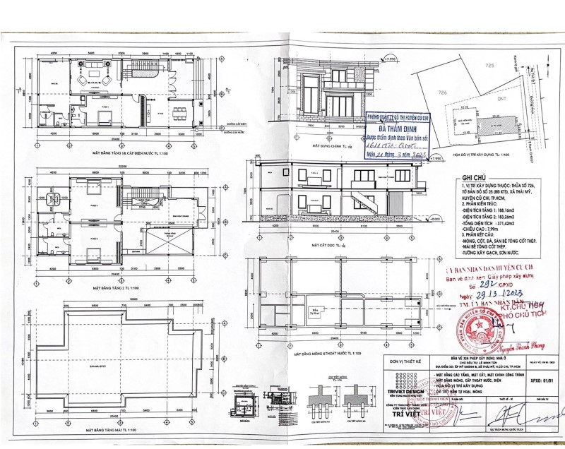 xin giấy phép xây nhà củ chi