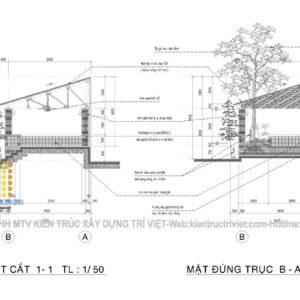 bản vẽ mẫu quán cafe sân vườn đẹp nhất