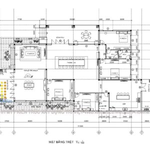 biệt thự trệt sân vườn tây ninh phong cách hiện đại