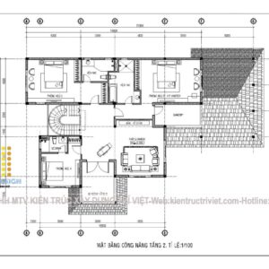 biệt thự vườn củ chi đẹp 1 trệt 2 lầu