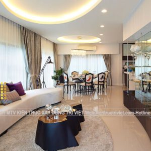 mẫu biệt thự 2 tầng hiện đại