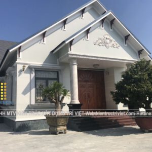 mẫu biệt thự vườn đẹp tại củ chi