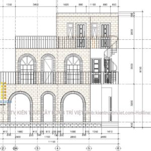 mẫu thiết kế quán cafe đẹp mặt phố