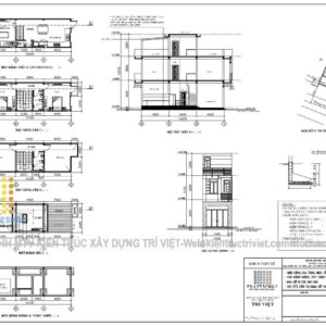nhà phố 4x12m hiện đại
