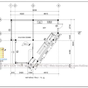 nhà shophouse trên đất hình tam giác