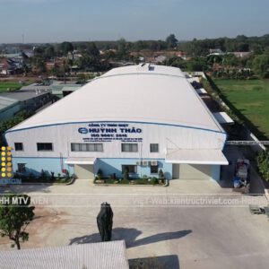 nhà xưởng công nghiệp hiện đại