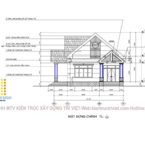 thiết kế biệt thự vườn trệt 200m2 tại tây ninh