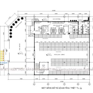 thiết kế nhà kho dược rộng rãi