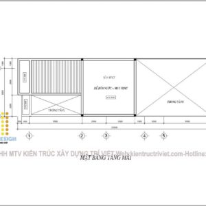 thiết kế nhà phố 5x20 hiện đại