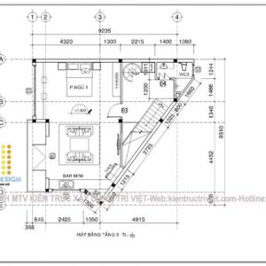 thiết kế shophouse trên đất hình tam giác