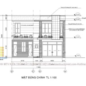 thiết kế spa kinh doanh kết hợp nhà ở