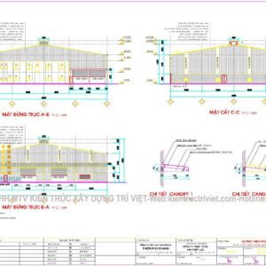 thiết kế xưởng cơ khí đẹp hiện đại