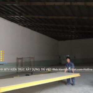 vẽ thiết kế kho dược rộng