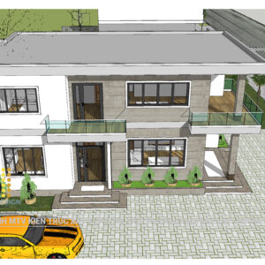 biệt thự nhà vườn 2 tầng hiện đại củ chi