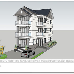 biệt thự nhà vườn 3 tầng đẹp