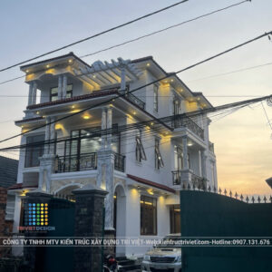 mẫu nhà biệt thự tân cổ điển đẹp