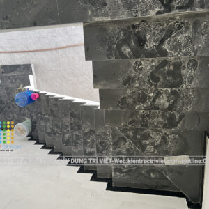 mẫu nhà phố hiện đại 01 trệt 01 lầu có lửng