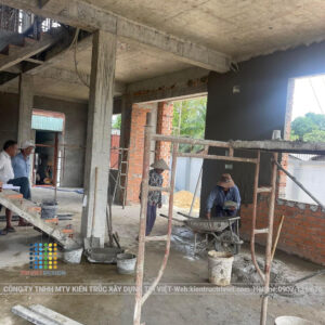 nhà biệt thự 3 tầng phong cách tân cổ điển