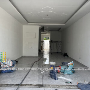 nhà phố 1 trệt 1 lầu đẹp hiện đại