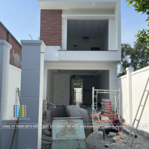 nhà phố 1 trệt 1 lầu hiện đại đơn giản