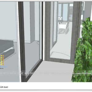 nhà phố 1 trệt 2 lầu hiện đại đẹp bình dương