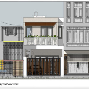 phối cảnh nhà ở riêng lẻ đẹp nhất