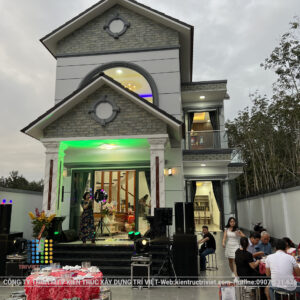 thiết kế biệt thự đẹp mái thái 180m2