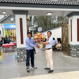 thiết kế biệt thự mái thái đẹp 2023